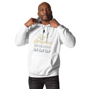 Aṅụrị Ekeresimesi Hoodie – Igbo “Merry Christmas” Unisex Streetwear | Cozy Fleece Hoodie