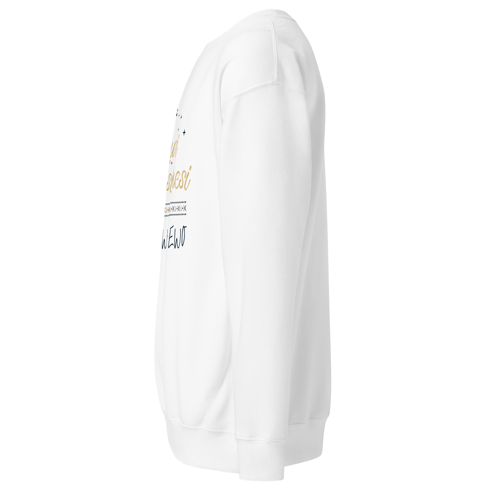 Aṅụrị Ekeresimesi Sweatshirt – Igbo “Merry Christmas” Holiday Sweater | Unisex Fleece Crewneck - Image 2